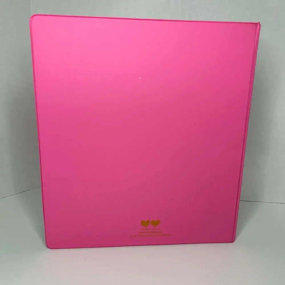 Choosey Chicks 3-Ring Binder Set with Butterfly and Peace Sign Designs